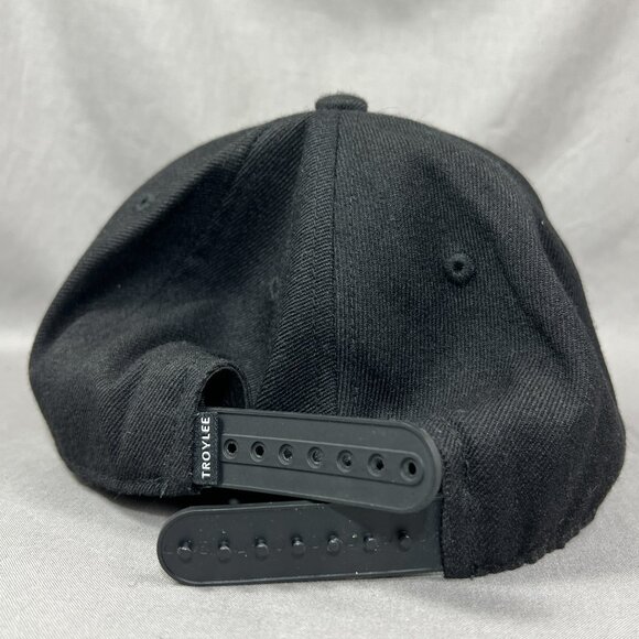 Troy Lee Designs Strapback Hat Cap TLD Black Motocross Adjustable Baseball Mens - Picture 15 of 15